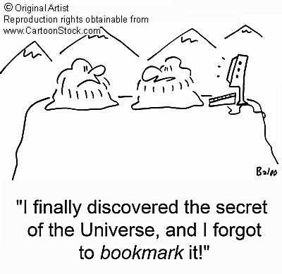 Bookmark the Secret of the Universe